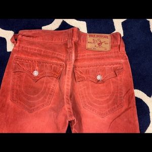 True Religion Jeans .color red